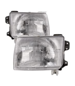 Headlight Set For 98-00 Nissan Frontier, 00-01 Nissan Xterra