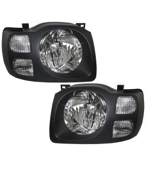 Headlight Set For 02-04 Nissan Xterra