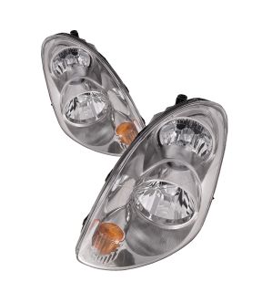 Headlight Set For 03-04 Infiniti G35