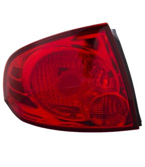 Left Driver Side Tail Light For 04-06 Nissan Sentra