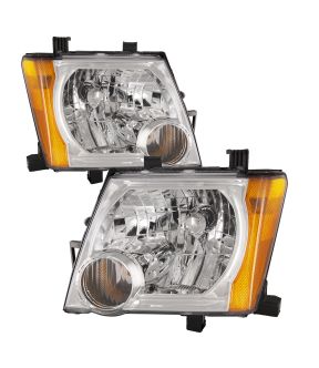 Headlight Set For 05-15 Nissan Xterra
