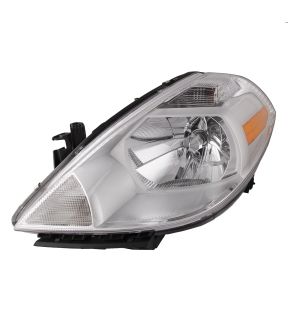 Left Driver Side Headlight For 07-12 Nissan Versa
