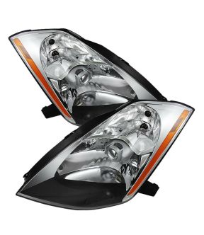 Headlight Set For 03-05 Nissan 350Z