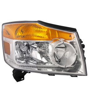 Right Passenger Side Headlight For 08-15 Nissan Armada