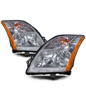 Headlight Set For 10-12 Nissan Sentra