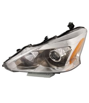 Left Driver Side Headlight For 13-15 Nissan Altima; CAPA Certified