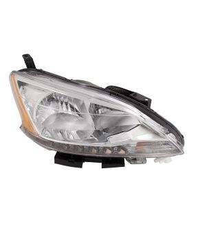 Right Passenger Side Headlight For 13-15 Nissan Sentra