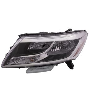 Left Driver Side Headlight For 13-16 Nissan Pathfinder; CAPA Certified