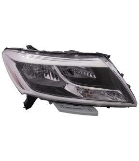 Right Passenger Side Headlight For 13-16 Nissan Pathfinder; CAPA Certified