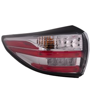 Left Driver Side Tail Light For 15-18 Nissan Murano