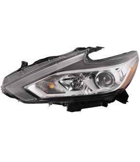 Left Driver Side Headlight For 16-18 Nissan Altima; CAPA Certified