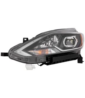 Left Driver Side Headlight For 16-17 Nissan Sentra