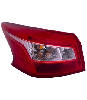 Left Driver Side Tail Light For 16-19 Nissan Sentra