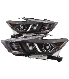 Headlight Set For 16-18 Nissan Maxima