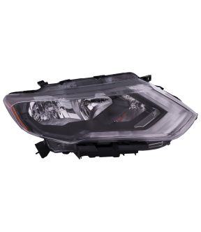 Right Passenger Side Headlight For 17-20 Nissan Rogue