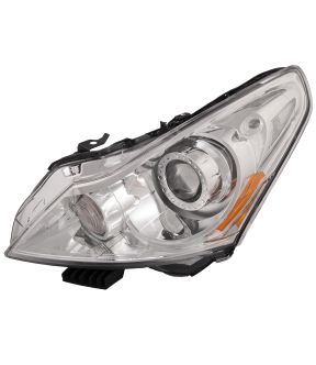 Left Driver Side Headlight For 11-12 INFINITI G25, 10-13 INFINITI G37