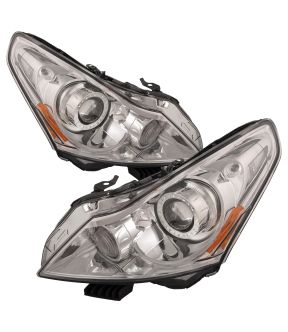 Headlight Set For 11-12 Infiniti G25, 10-13 Infiniti G37