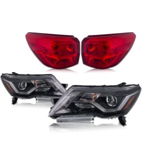 Headlight Set For 17-19 Nissan Pathfinder