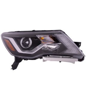 Right Passenger Side Headlight For 17-20 Nissan Pathfinder; CAPA Certified