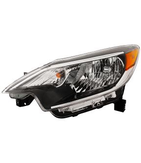 Left Driver Side Headlight For 17-19 Nissan Versa Note