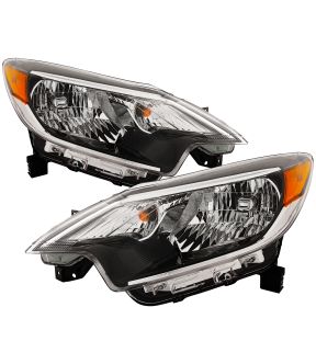 Headlight Set For 17-19 Nissan Versa Note