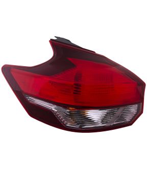 Left Driver Side Tail Light For 18-20 Nissan Kicks; CAPA Certified