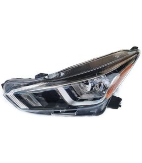 Left Driver Side Headlight For 20-22 Nissan Versa; CAPA Certified