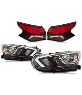Headlight Set For 20-22 Nissan Versa