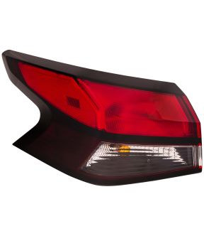 Left Driver Side Tail Light For 20-25 Nissan Versa; CAPA Certified
