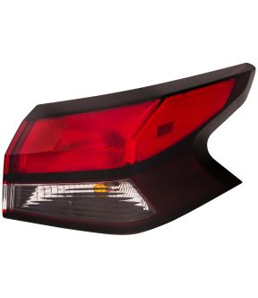 Right Passenger Side Tail Light For 20-25 Nissan Versa; CAPA Certified