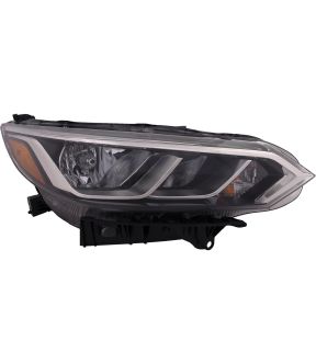 Right Passenger Side Headlight For 20-23 Nissan Sentra; CAPA Certified