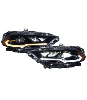 Headlight Set For 18-22 Ford Mustang
