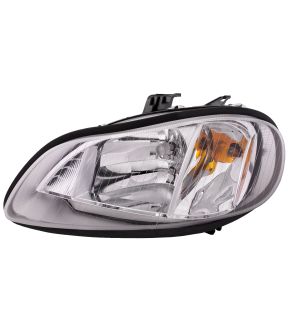 Left Driver Side Headlight For 04-12 Freightliner Business Class M2, 02-06 Freightliner M2 100, 02-18 Freightliner M2 106, 03-18 Freightliner M2 112