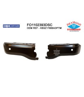 Rear Bumper End Set Set For 19-23 Ford Ranger