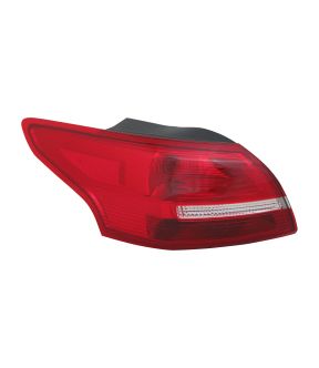 Left Driver Side Tail Light For 15-18 Ford Focus