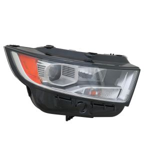 Right Passenger Side Headlight For 15-18 Ford Edge