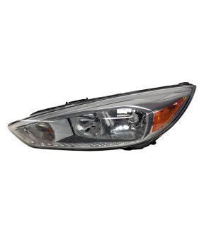 Left Driver Side Headlight For 15-18 Ford Focus