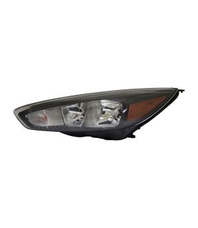 Left Driver Side Headlight For 15-18 Ford Focus