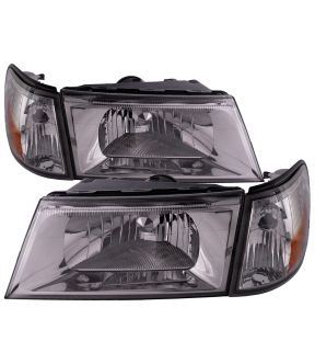 Headlight Set For 03-04 Mercury Grand Marquis
