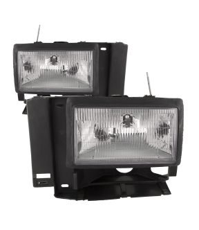 Headlight Set For 89-90 Ford Bronco II, 91-94 Ford Explorer, 89-92 Ford Ranger