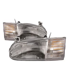 Headlight Set For 95-97 Ford Windstar
