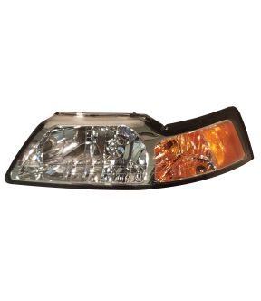 Left Driver Side Headlight For 99-00 Ford Mustang