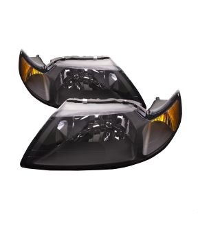 Headlight Set For 99-04 Ford Mustang