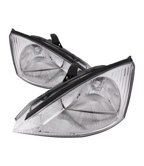 Headlight Set For 00-04 Ford Focus