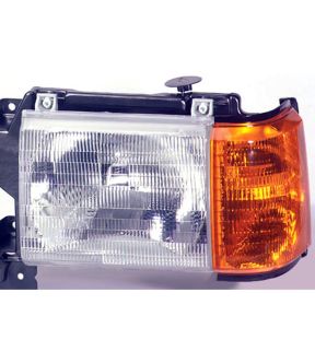 Left Driver Side Headlight For 87-91 Ford Bronco, 87-91 Ford F-150