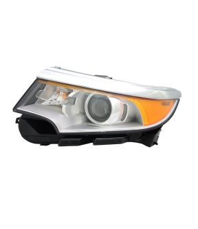 Left Driver Side Headlight For 11-14 Ford Edge