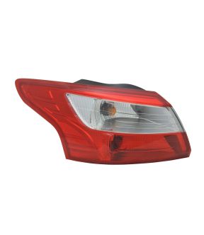 Left Driver Side Tail Light For 12-14 Ford Focus