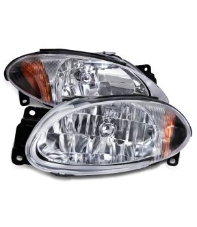 Headlight Set For 98-03 Ford Escort