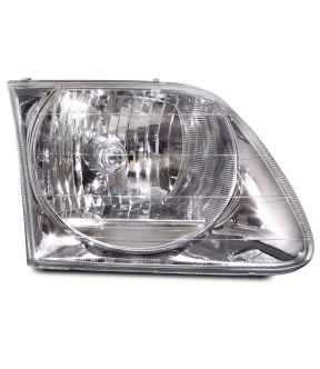 Right Passenger Side Headlight For 97-02 Ford Expedition, 97-03 Ford F-150, 99 Ford F-250 Super Duty