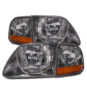 Headlight Set For 01-03 Ford F-150, 04 Ford F-150 Heritage